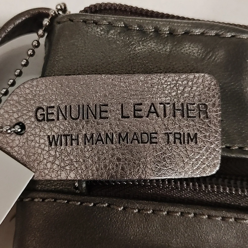 Jacklyn Smith Crossbody Bag - Vintage With Original Tag! Genuine leather - Picture 9 of 9